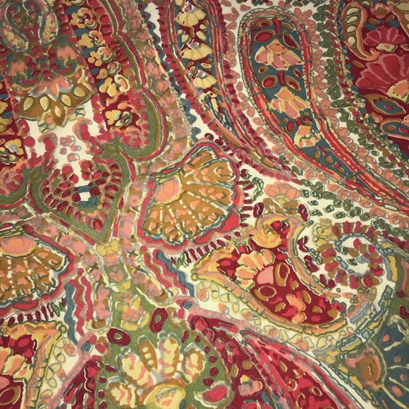 Pottery Barn Paisley Throw Pillow Cover - Picture 4 of 12